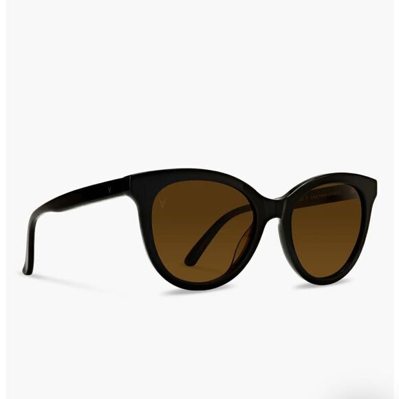 NWT Vincero Demi 53mm Polarized Round Sunglasses, Case & cleaning cloth - Picture 5 of 10